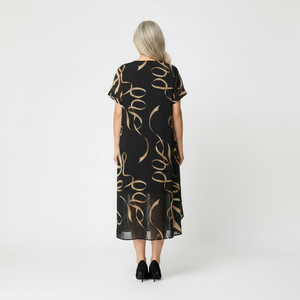 Orielle - Relaxed Fit Midi Casual Dress