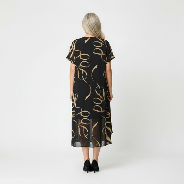 Orielle - Relaxed Fit Midi Casual Dress
