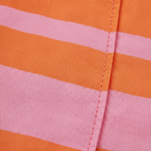 Aveline - Striped Midi Wrap-Style Shirt Dress