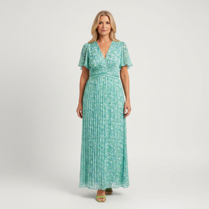 Elowen - Floral Print Long Maxi Dress Women