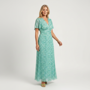 Elowen - Floral Print Long Maxi Dress Women