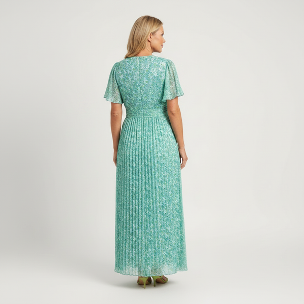 Elowen - Floral Print Long Maxi Dress Women