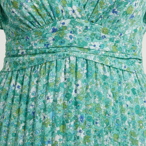 Elowen - Floral Print Long Maxi Dress Women
