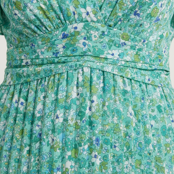 Elowen - Floral Print Long Maxi Dress Women