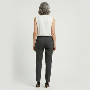 Velvora - Sleeveless V-Neck Wrap-Style Top