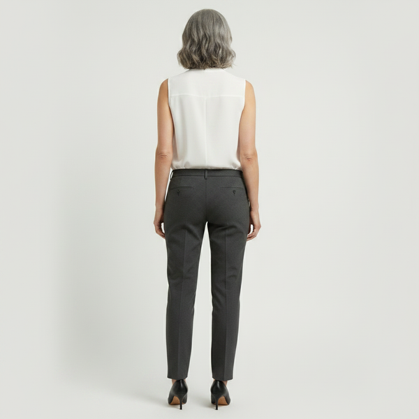 Velvora - Sleeveless V-Neck Wrap-Style Top