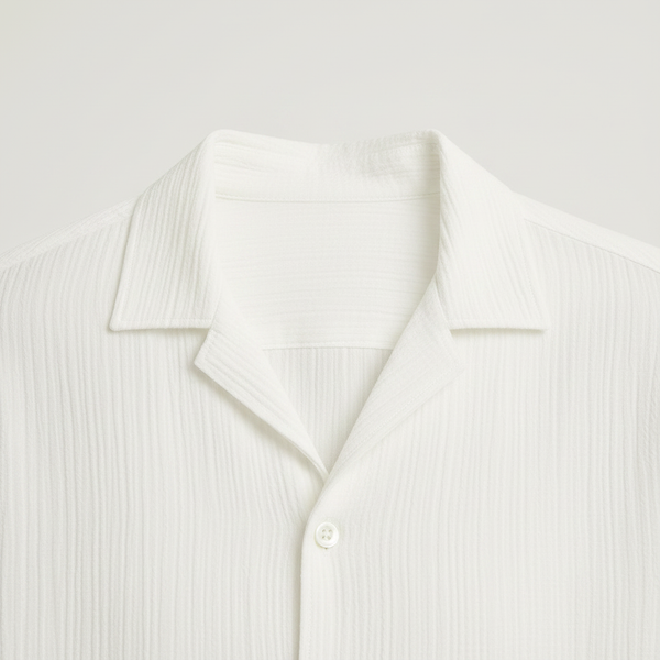 Hayes - Short Sleeve Button Shirt And Pants Set