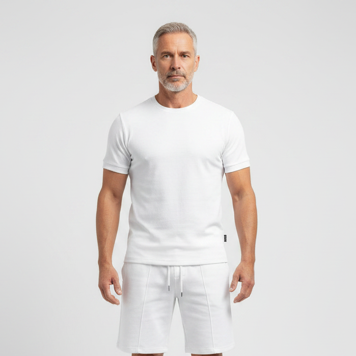 Santiago - Short Sleeve Tee And Shorts Set