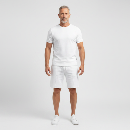 Santiago - Short Sleeve Tee And Shorts Set