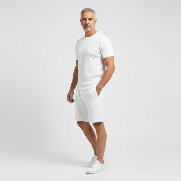 Santiago - Short Sleeve Tee And Shorts Set