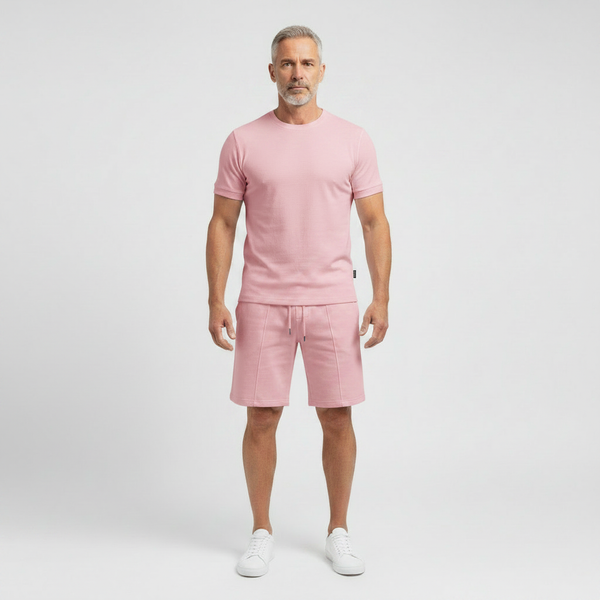 Santiago - Short Sleeve Tee And Shorts Set
