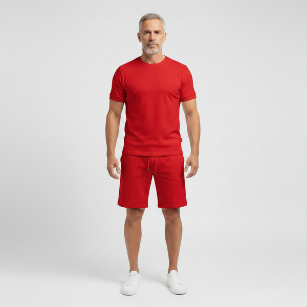 Santiago - Short Sleeve Tee And Shorts Set
