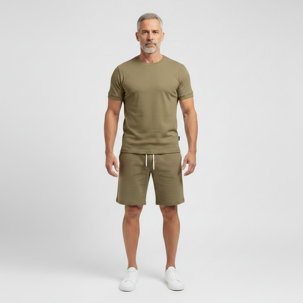 Santiago - Short Sleeve Tee And Shorts Set