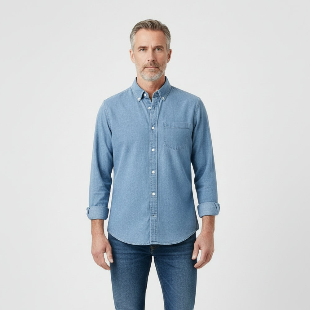 Walker - Relaxed Fit Button-Front Shirt