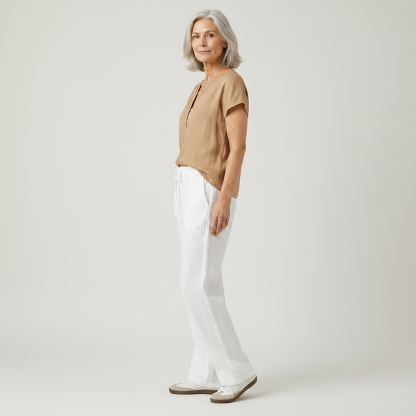 Veluxe - V-Neck Short Sleeve Women's Top