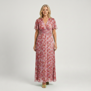 Elowen - Floral Print Long Maxi Dress Women