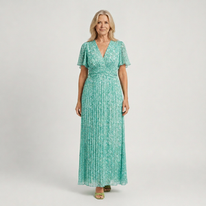 Elowen - Floral Print Long Maxi Dress Women