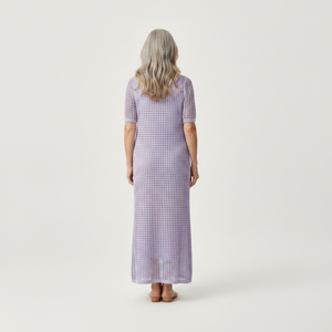 Elara - Hollow-Out Layered Maxi Dress