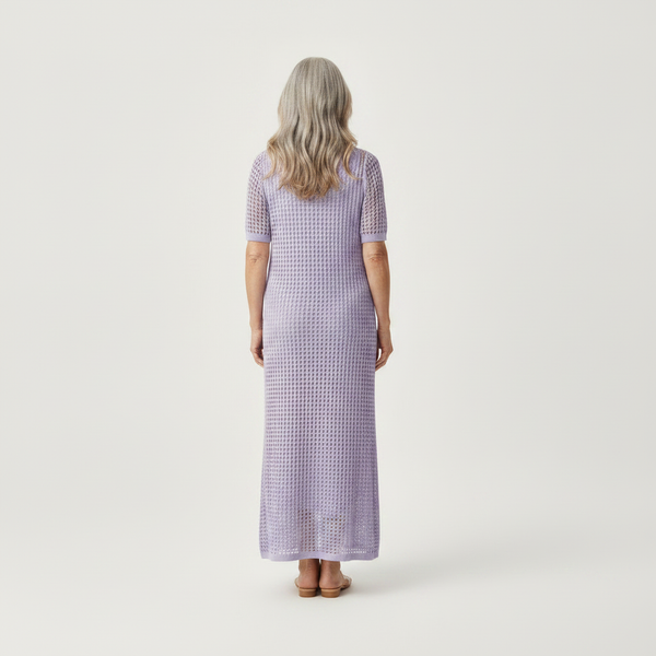 Elara - Hollow-Out Layered Maxi Dress