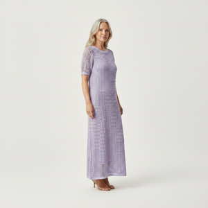 Elara - Hollow-Out Layered Maxi Dress