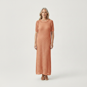 Elara - Hollow-Out Layered Maxi Dress