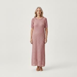 Elara - Hollow-Out Layered Maxi Dress