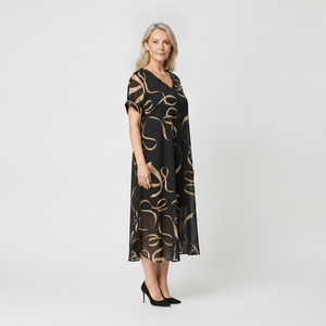 Orielle - Relaxed Fit Midi Casual Dress