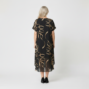 Orielle - Relaxed Fit Midi Casual Dress