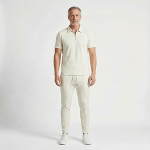 Thyren - Slim Fit Polo And Pants Matching Set