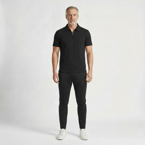 Thyren - Slim Fit Polo And Pants Matching Set
