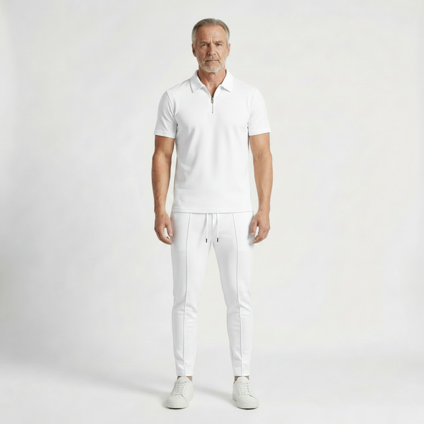 Thyren - Slim Fit Polo And Pants Matching Set