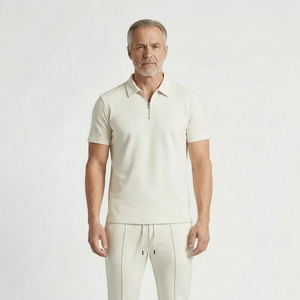 Thyren - Slim Fit Polo And Pants Matching Set