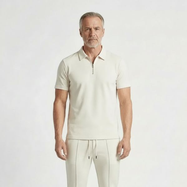 Thyren - Slim Fit Polo And Pants Matching Set