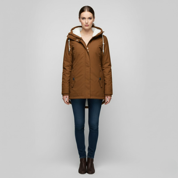 Isla | Women’s Winter Coat Brown