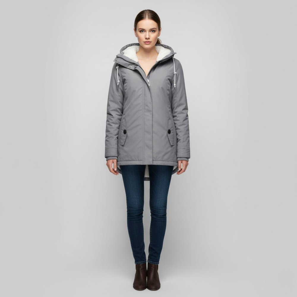 Isla | Women’s Winter Coat Grey