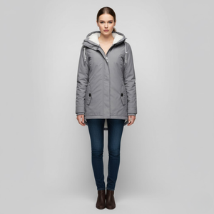 Isla | Women’s Winter Coat Grey