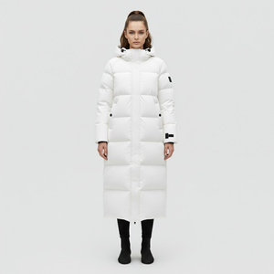 Ivy | Women’s Long Waterproof Windproof Coat White