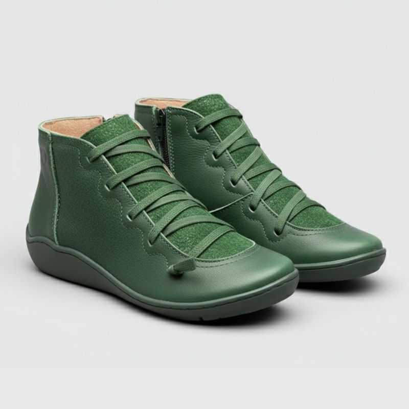 Jacob | Men’s Cosy Lined Ankle Boot Green