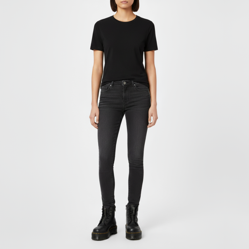 Leah | Women’s Black Ankle Boots 10