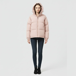 Lily | Women’s Classic Hooded Jacket Pink
