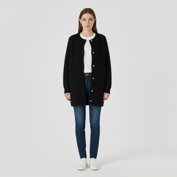 Lola | Women’s Refined Knit Cardigan Black