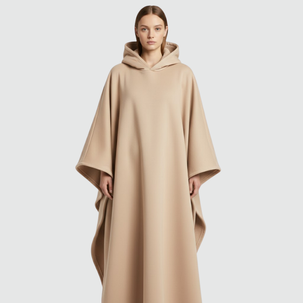 Maddison | Women’s Oversized Blanket Hoodie Beige