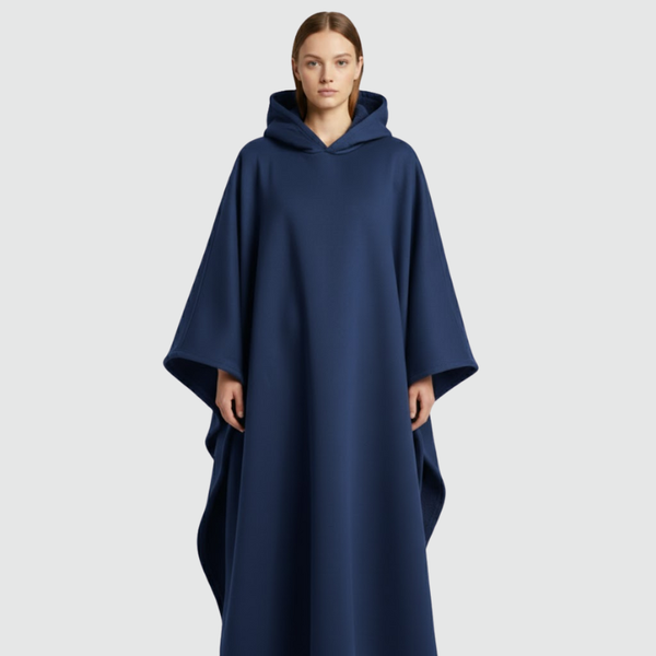 Maddison | Women’s Oversized Blanket Hoodie Blue
