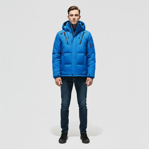 Noah | Men’s Premium Down Jacket Blue