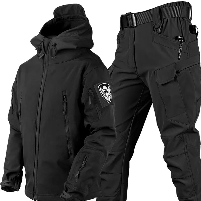 Oscar | Men's Waterproof Outerwear Set Black