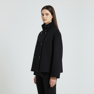 Robyn | Women’s Double-Breasted Short Coat