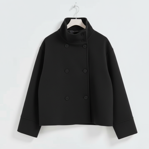 Robyn | Women’s Double-Breasted Short Coat