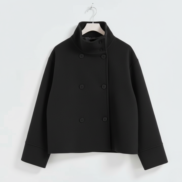 Robyn | Women’s Double-Breasted Short Coat