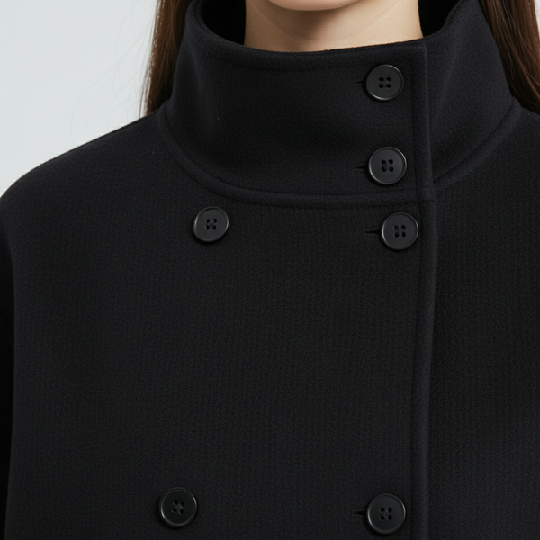 Robyn | Women’s Double-Breasted Short Coat