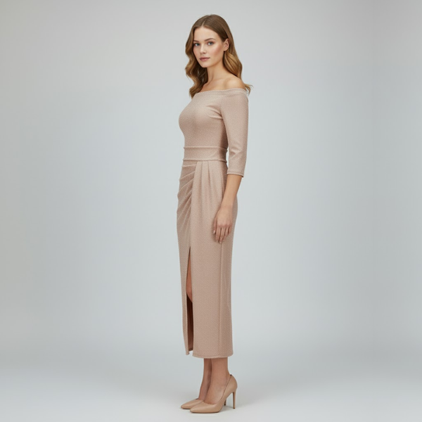 Tilly | Women’s Off Shoulder Evening Dress